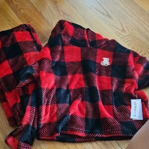 Joyspun Red and Black Checkered  Pajama Set